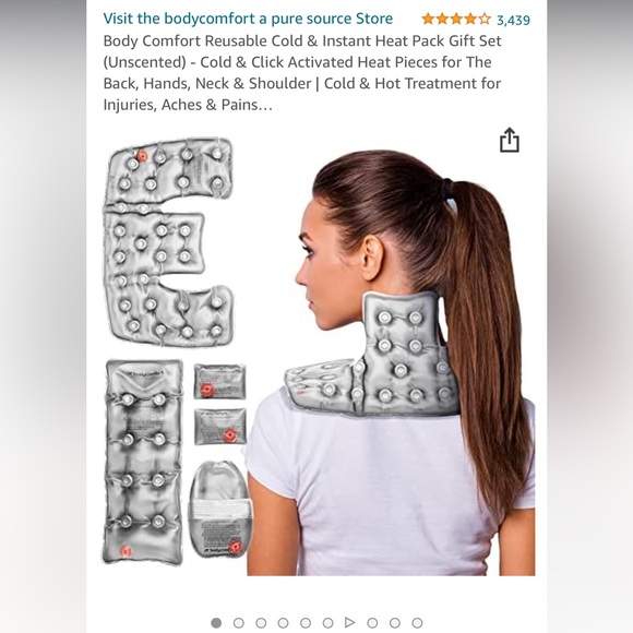 Body comfort complete heat packs new in box - Picture 7 of 7